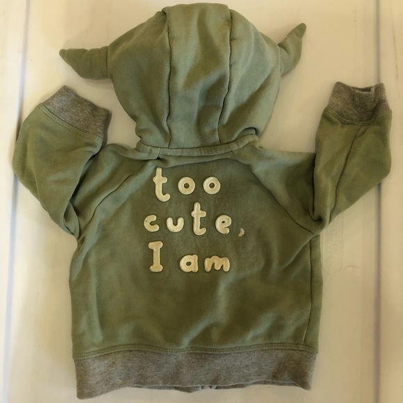 Baby Gap Baby Yoda Hoodie | Poshmark
